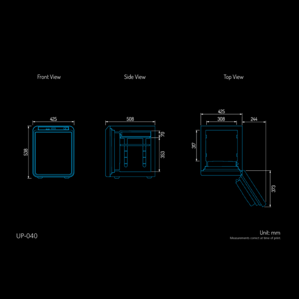 LUCELL Safe UP-040-PB-FP 03