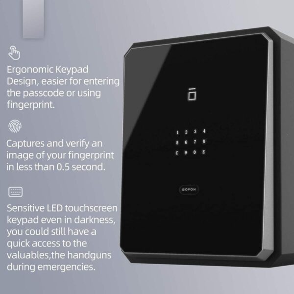 NIKAWA Fingerprint Safe N1-45W 02