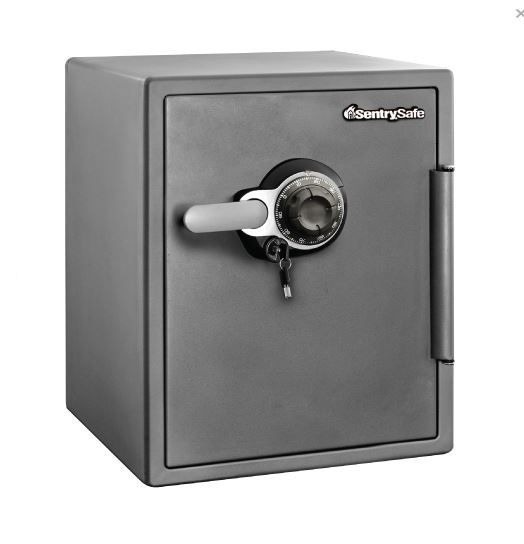 SentrySafe Fire Proof & Water Resistant Safe SFW205DPB 01