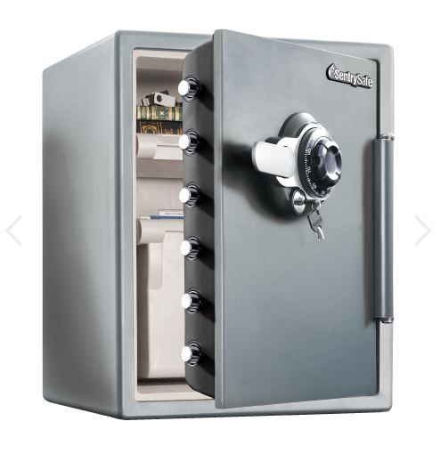 SentrySafe Fire Proof & Water Resistant Safe SFW205DPB 03