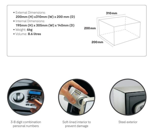 Yale Standard Safe YSS 200 DB2 02